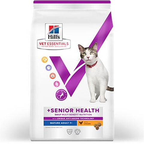 Packshot Alimentation Multi-Benefit +Senior Health pour chat