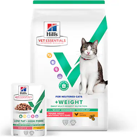 Packshot Alimentation Multi-Benefit +Weight pour chat