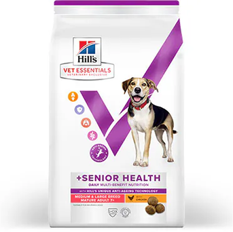 Packshot Alimentation Multi-Benefit +Senior Health pour chien