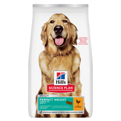 Perfect Weight - Croquettes pour Chien Adulte (1+) - Grande Race Packshot